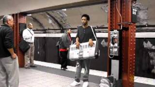 Subway Performer Let It Burn - Usher