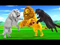 वफादार सफेद शेर और ब्लैक पैंथर का रहस्य White Lion and Black Panther Secret Hindi Kahaniya - कहनिया