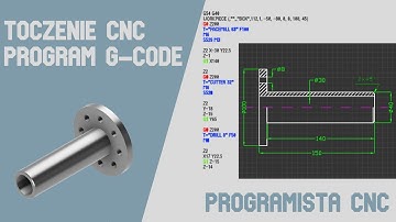 ⚙️Programowanie G-Code – Toczenie Tarczy Sprzęgła #2 | Programista CNC