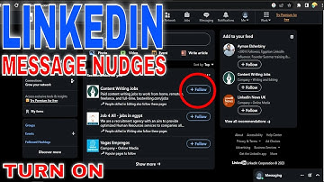✅ How To Turn On Message Nudges On LinkedIn 🔴