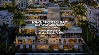 Rare Porto Bay Apartment With Private Pool Lawn 1130 100Th St Unit 5A, Bay Harbor Islands Fl