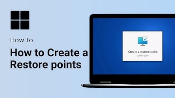 How to Create a Restore Point on windows 10/11