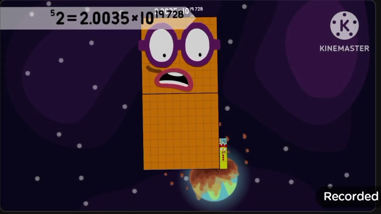 Tetrations of 2 numberblocks band (16:9 update)