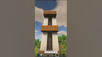 how to make multi - floor elevator in minecraft ?#minecraft #shorts