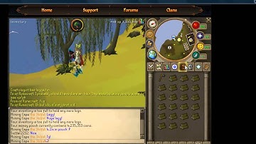 30min timelapse, cuting willow logs.