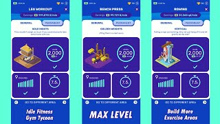 Idle Fitness Gym Tycoon - Max Level 2000 & Build More Exercise Areas! ModyPlay Game screenshot 5