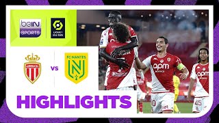 Monaco 4-0 Nantes | Ligue 1 23/24 Match Highlights HK