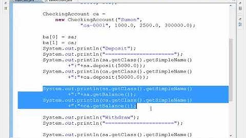 Java SE 8 Run Time Polymorphism (Bangla)