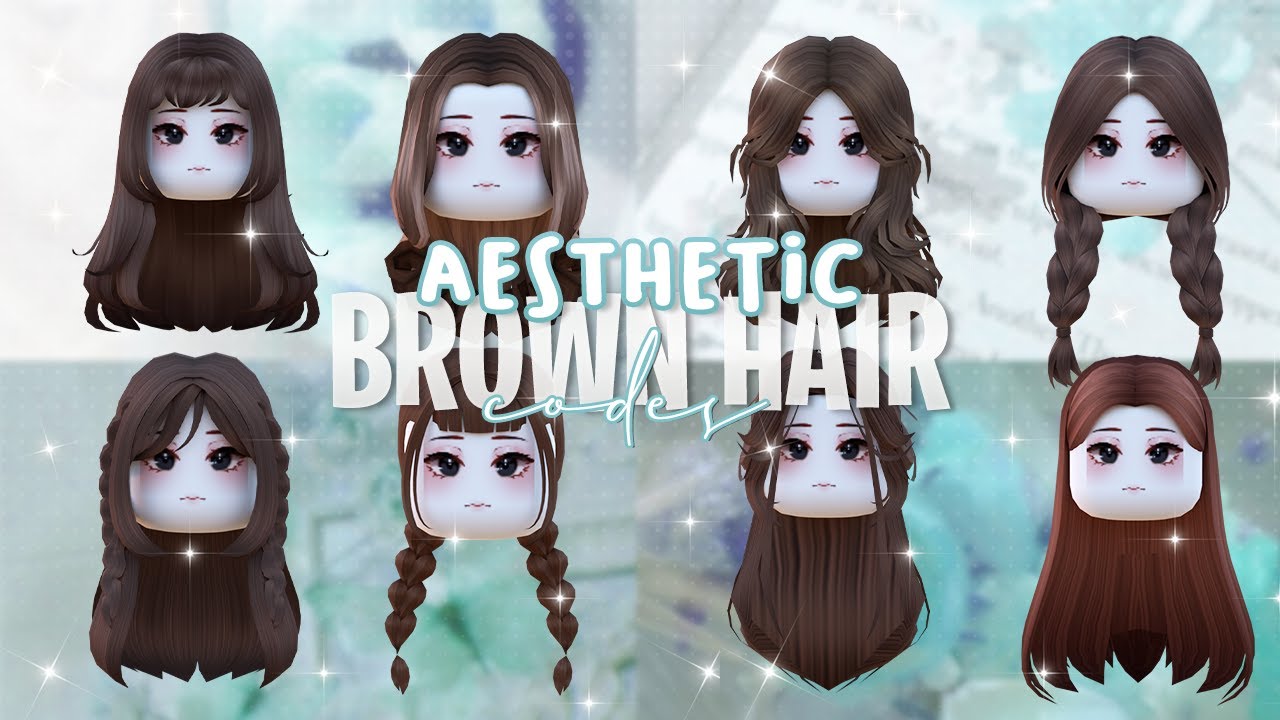 25 Aesthetic Brown Hair Codes For Bloxburg & Roblox 