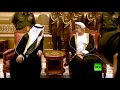 زعماء دول الخليج يقدمون التعازي لسلطان عمان الجديد