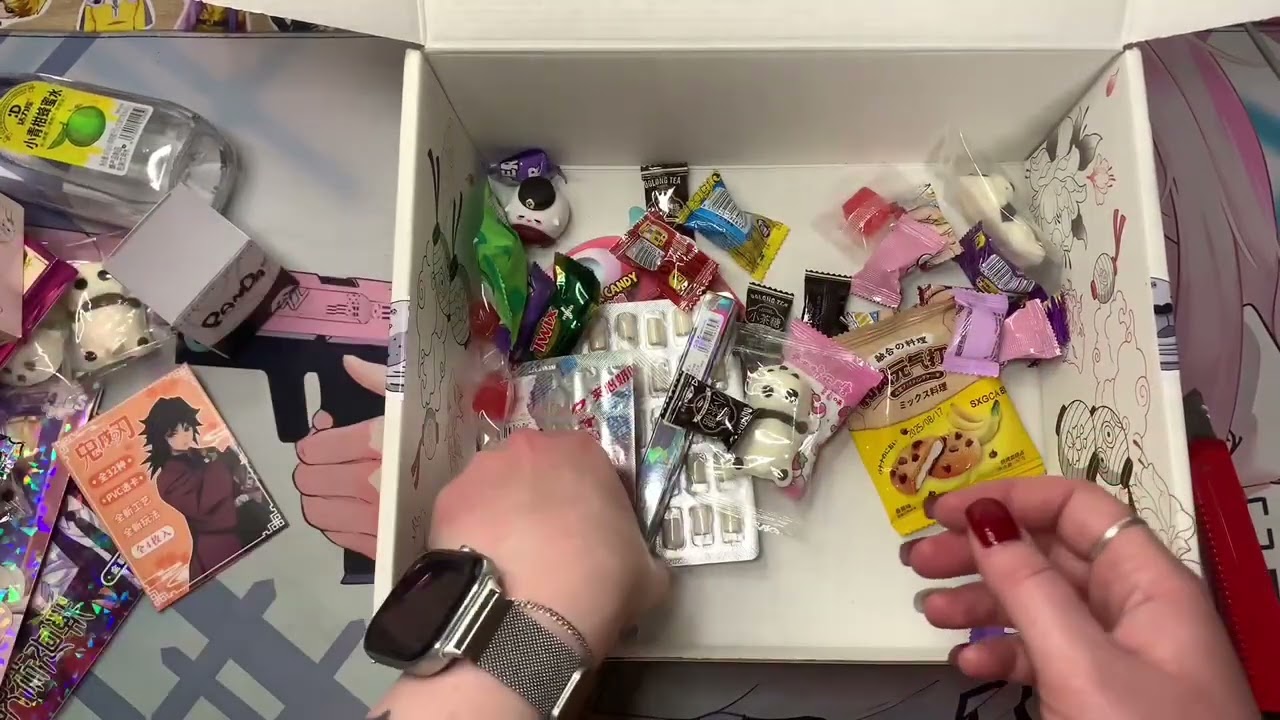 Распаковка подарочного бокса 