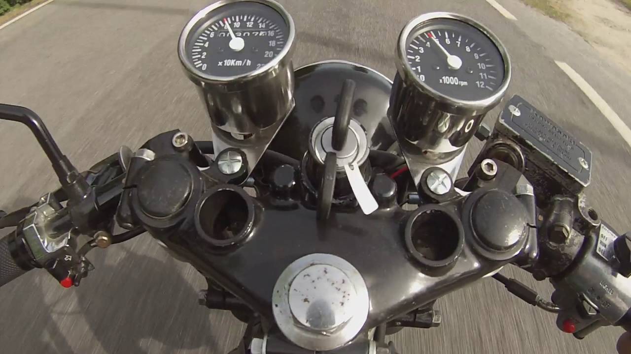 Cafe Racer Z250 YouTube