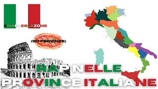 RAP NELLE PROVINCE ITALIANE (107 PROVINCE)