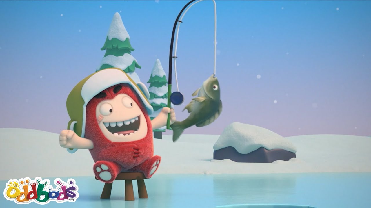 ⁣Donmuş Gölde Balık Tutma 🎣 | Oddbods Türkçe | Çocuklar için Çizgi Filmler