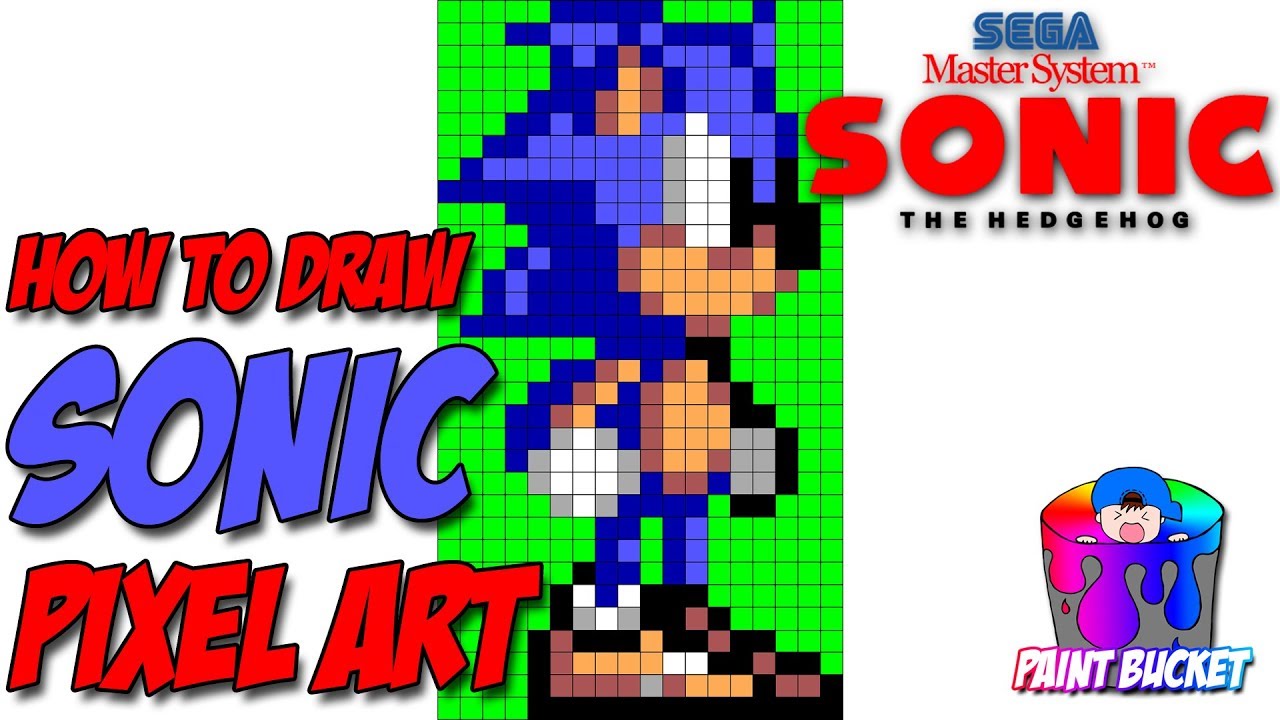 Sonic pixel art