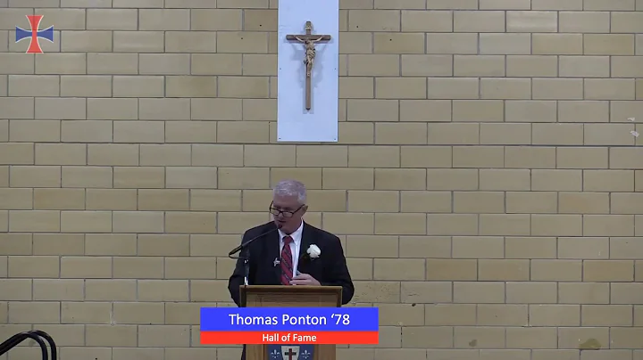2019 DeMatha Hall of Fame Ceremony - Thomas Ponton...