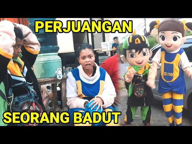 Badut Boboiboy Badut Mampang Lucu Jogetnya asyik banget Duet bareng Badut Seiyo class=