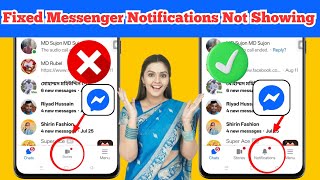 How to Fix Messenger Notifications Option Not Showing Problem | Messenger Notification Settings 2025