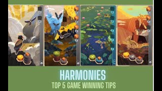 Harmonies Board Game Strategy - Top 5 Tips to Win your next game! Wealth