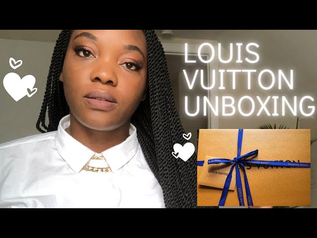 UNBOXING Louis Vuitton LOGOMANIA SHINE SCARF Marron 2018! 