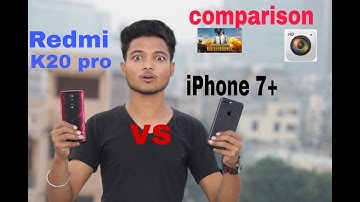 iPhone 7+ VS Redmi k20 pro speed test || full comparison || PUBG TEST|| By Ro Hitech
