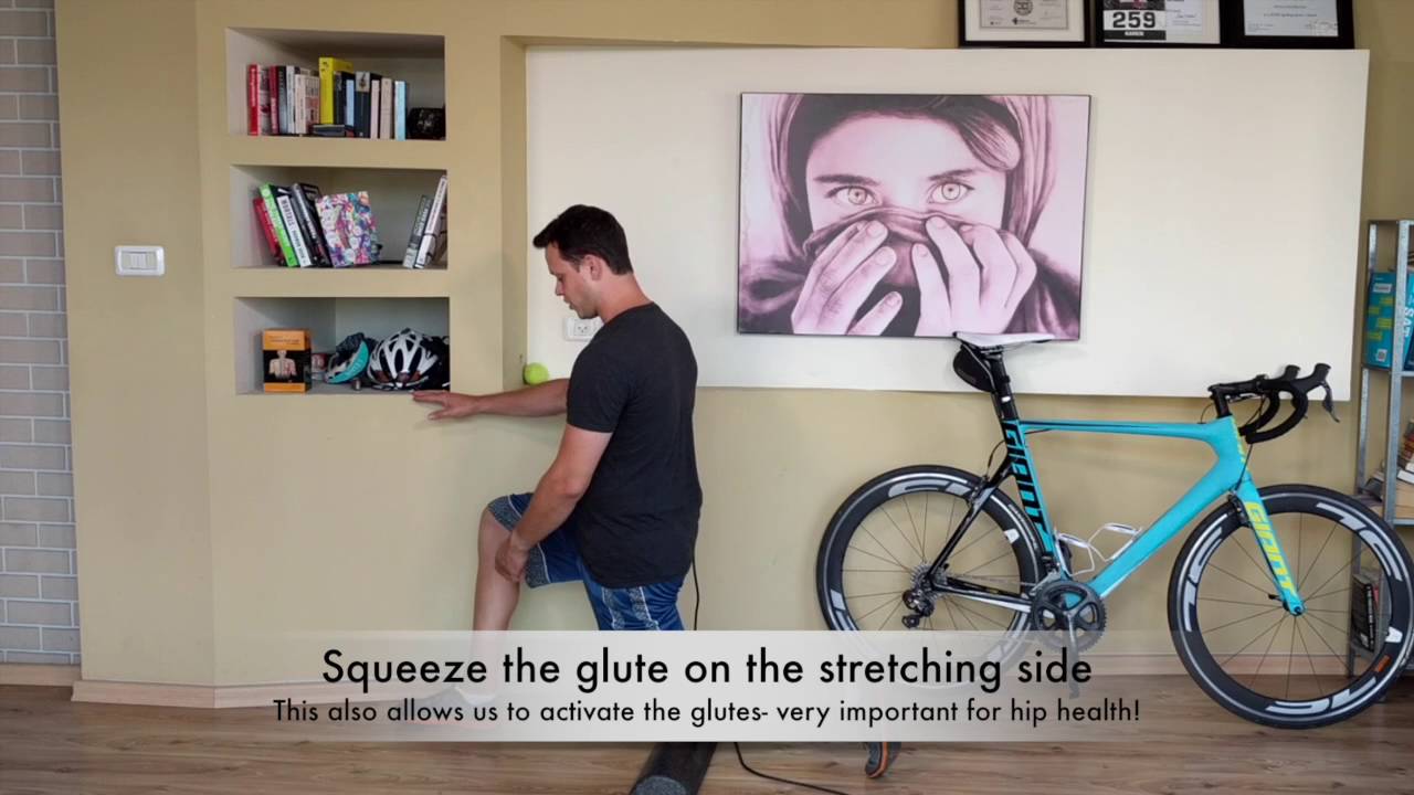 Healthy Cycling Series 6 Wall Hip Flexor Warm Up Youtube throughout cycling benefits for hips with regard to Home