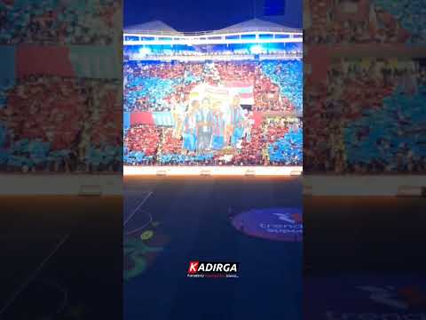 Trabzonspor'dan Galatasaray maçı için koreografi #trabzonspor #galatasaray #süperlig #shorts #fyp