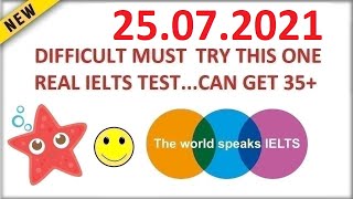  NEW BRITISH COUNCIL IELTS LISTENING PRACTICE TEST 2021 WITH ANSWERS - 25.07.2021