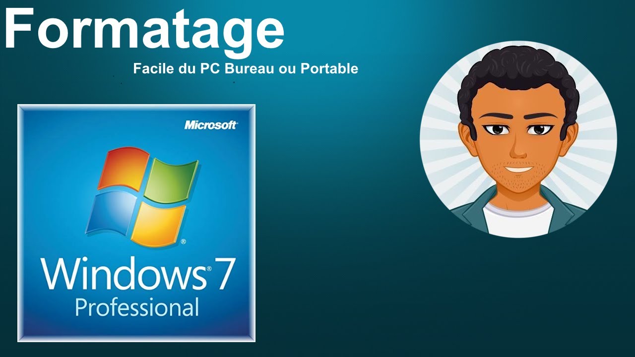 Formatage facile du PC Bureau ou Portable - YouTube