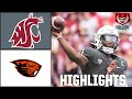 Oregon state beavers vs washington state cougars  full game highlights