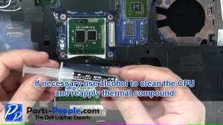 Dell Latitude E6420 CPU Processor Replacement Video Tutorial