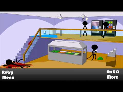 Stickman Creative Death - Stickman Edition Level 1 Walkthrough