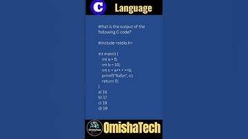 C programming | operators #shorts #viral #omishatech #cprogramming #operator