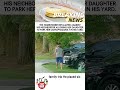 THE HOMEOWNER RETALIATED AGAINSTHIS NEICHBORFOR ALLOWING HER DAUGHTERTO PARK