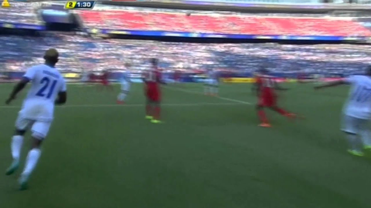 Золотой кубок КОНКАКАФ 2015/Гондурас 1-1 Панама/Голы и опасные моменты