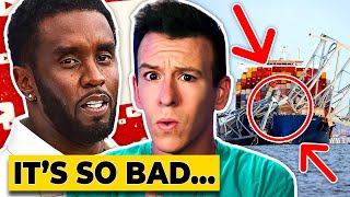 Baltimore Key Bridge Collapse, WHAT NOW! Diddy Home Raid, Ruby Franke “Demon” Journals, & More