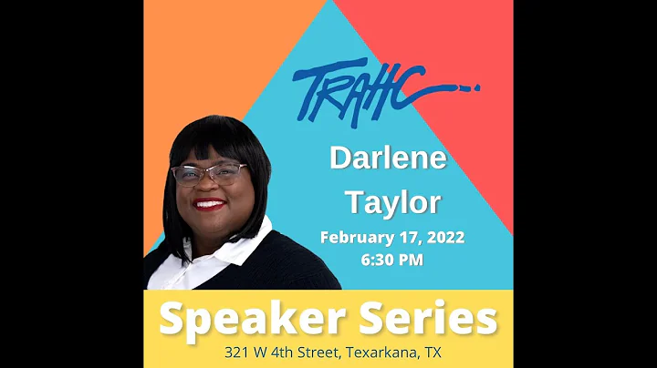 Speaker Series: Darlene Taylor speaking on Creatin...