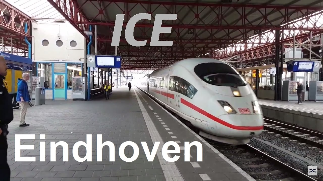 DB ICE treinen omgeleid via station Eindhoven