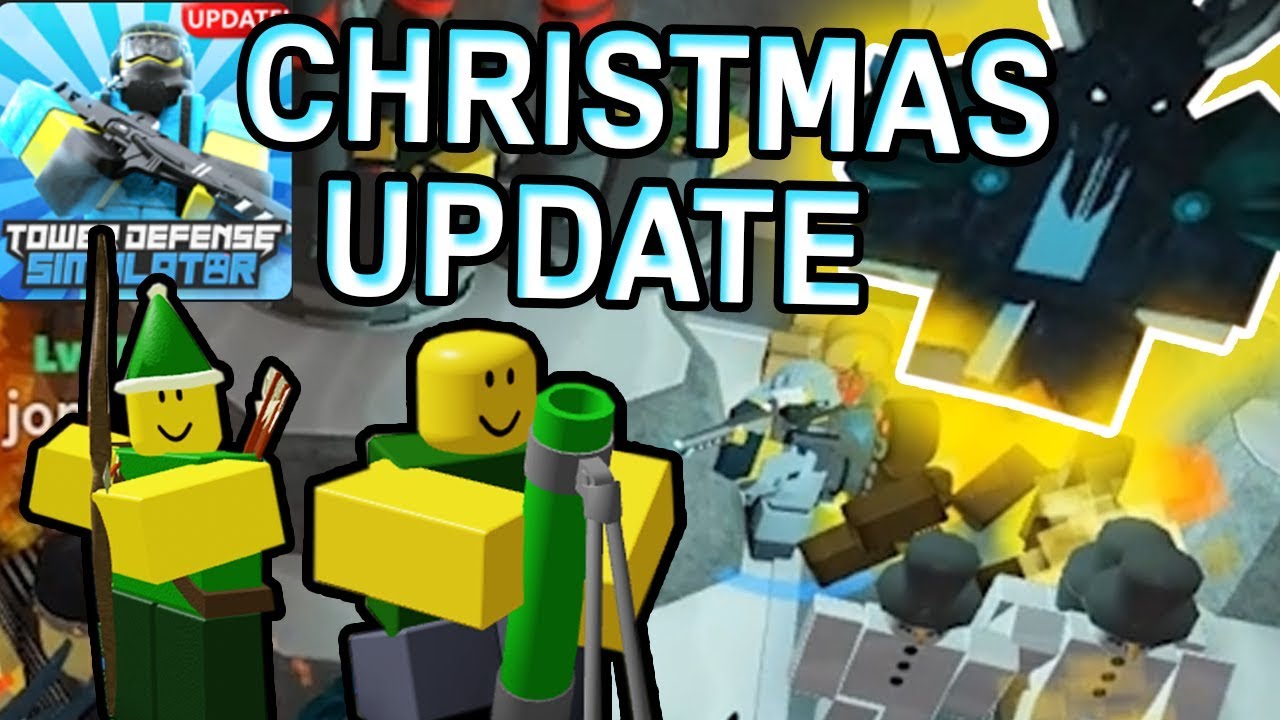 Christmas Update Review New Towers Tower Defense Sim Youtube - how to win christmas event tower defense simulator roblox