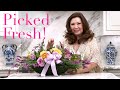 Making A Rustic Floral Arrangement From My Flower Garden