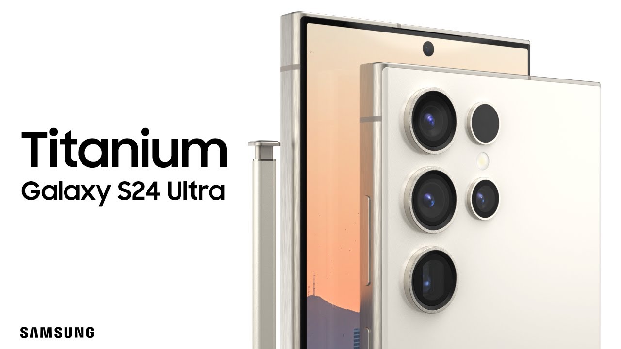 Samsung Galaxy S24 Ultra render showcases titanium frame