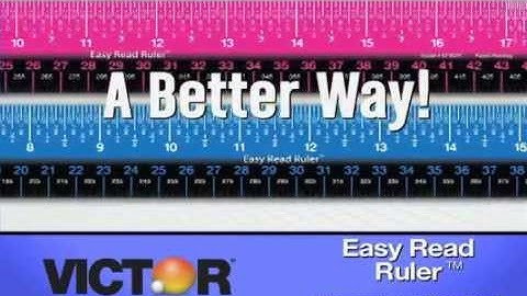 Victor Easy Read Ruler
