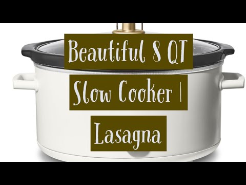 Beautiful 8QT Slow Cooker, Oyster Grey by Drew Barrymore - Walmart