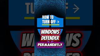 How to Turn Off Windows Defender permanently 🖥️