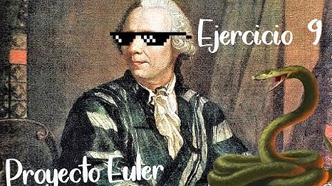 Proyecto Euler Ejercicio 9