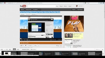 How To post A YouTube video Or any link at APSense