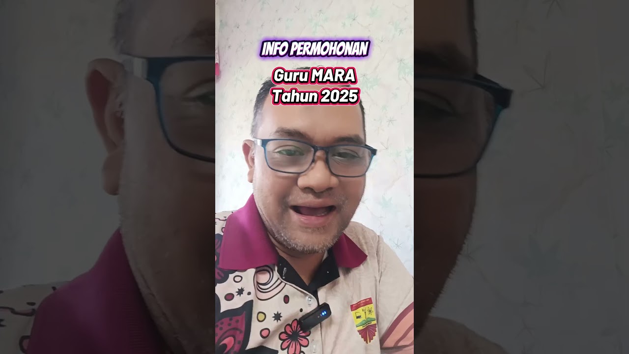 Permohonan Perjawatan Guru MARA Tahun 2025
