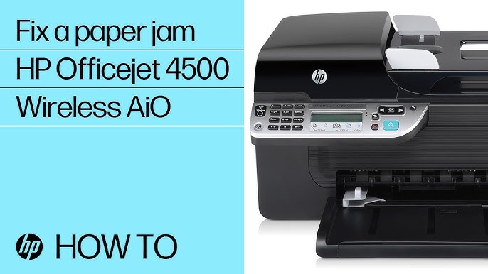 HP DeskJet 2540 Printers - Attention Light Blinks (Paper Jam)