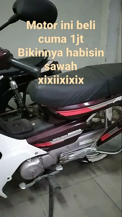 restorasi Astrea Grand Bulus  seharga Ninja 250  baru!!  motor Sultan asli merah!! #shorts