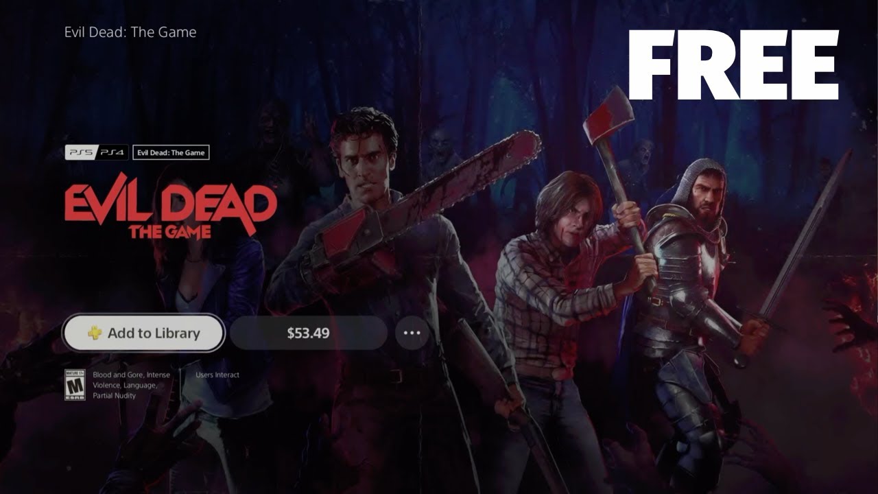 Evil Dead The Game PS5 File Size, Preload Date Revealed